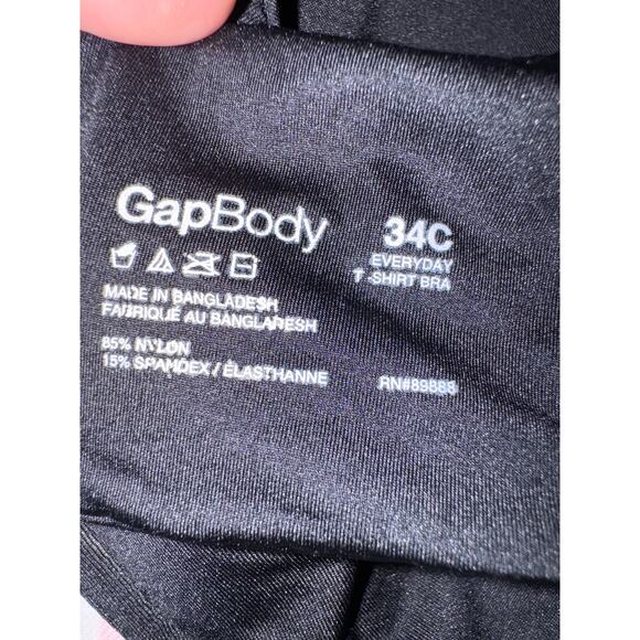 Brand New Gap Body Women's Size 34C Everyday T-Shirt Bra Black - Picture 5 of 5